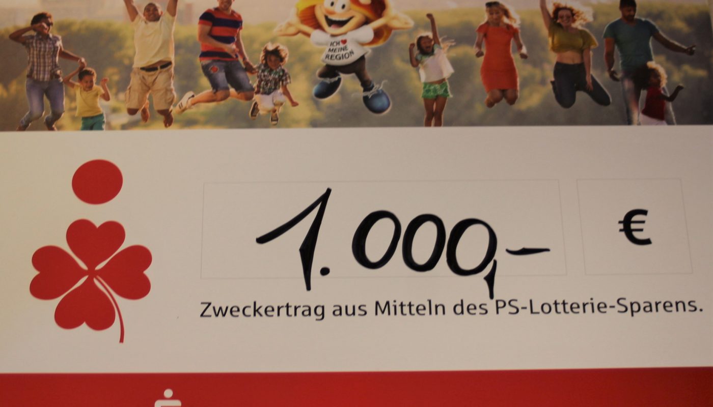 Spendenübergabe „PSLOSE“ der Sparkasse Senftenberg GESCHWISTERSCHOLLOBERSCHULE MIT PRIMARSTUFE