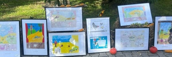 Gleich zweimal Grund zum Jubeln! Unsere Kinder überzeugen beim Kunstwettbewerb